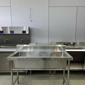 Lavello Commerciale <span class=keywords><strong>in</strong></span> <span class=keywords><strong>Acciaio</strong></span> Inossidabile, Lavello Singolo per Cucina di Ristorante - Product Image 5