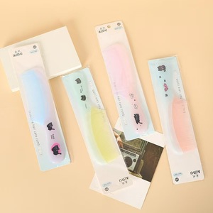 AISHU Hair Care <b>Comb</b> Large Mixed Colors With Cat Design For Daily Use - Product Image 3