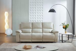 मनवाह चीयर्स यूरोपियन डिज़ाइन सेक्शनल रिक्लाइनर सोफा 3 2 1 सीटर लेदर रिक्लाइनिंग सोफा सेट, गैरी लेदर रिक्लाइनर सोफा सेट - Product Image 2