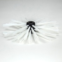 Brosse rotative de haute qualité pour le revêtement des tuyaux, avec personnalisation OEM pour le nettoyage