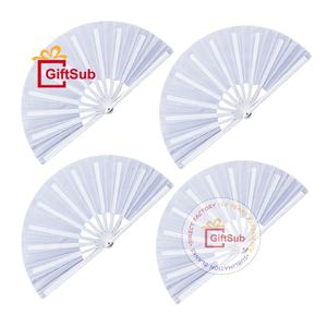 พัดลมปรบมือแบบพับได้ทำจากพลาสติกขนาด8 10นิ้วพัดมือพับได้ปรับได้ตามต้องการสำหรับวันหยุด - Product Image 1