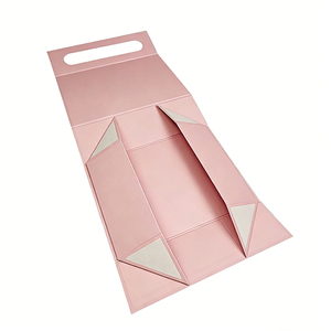 Cajas de Regalo Plegables Personalizadas, Caja de Cartón Magnética Plegable con Asa de PU, Caja de Propuesta de Dama de Honor con la Frase '¿Quieres ser mi Dama de Honor?' - Product Image 5