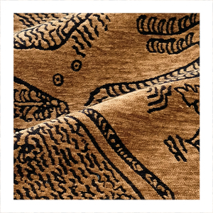 Tela Jacquard para Muebles Gauck, Resistente a la Abrasión, Transpirable, con Patrón Antiguo de Chenilla Teñida con Hilo - Product Image 1