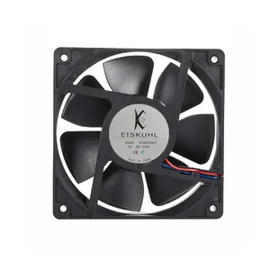 DC 24V Chassis Power Transformer Accessories Low Noise Dc Brushless CPU Cooling Fan 120x120x25 Ball Bearing