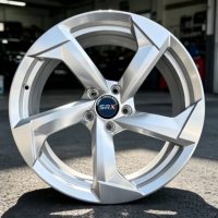 Jantes forgées en alliage d'aluminium argenté de la série RS Blade, SRX 18, 19, 20, 21 pouces, 5x112