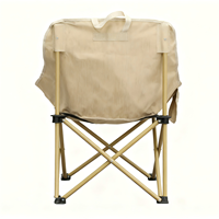Chaise de camping ultralégère en métal, chaise pliante portable pour la plage, chaise de loisirs pliante de luxe