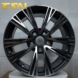 Velg Mobil Modifikasi Aluminium Alloy 17 18 19 20-inci Terlaris 5x112 5x114.3 Velg Mobil Cor Cocok untuk Audi - Product Image 3