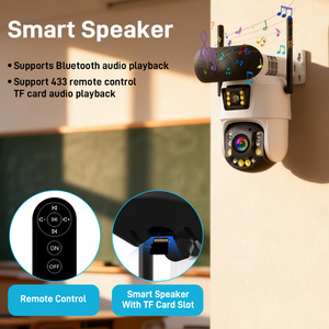 Téléphone IP avec caméra vidéo, caméra 4G, enregistrement solaire, zoom 50x, avec carte SIM, musique, chansons, son <span class=keywords><strong>plus</strong></span> fort, 4K - Product Image 5