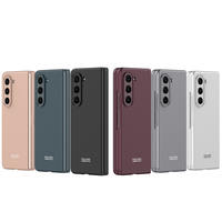 Coque pliable ultra-fine GKK 2023 pour Samsung Galaxy Z Fold 5, protection complète, étui de téléphone, luxe léger