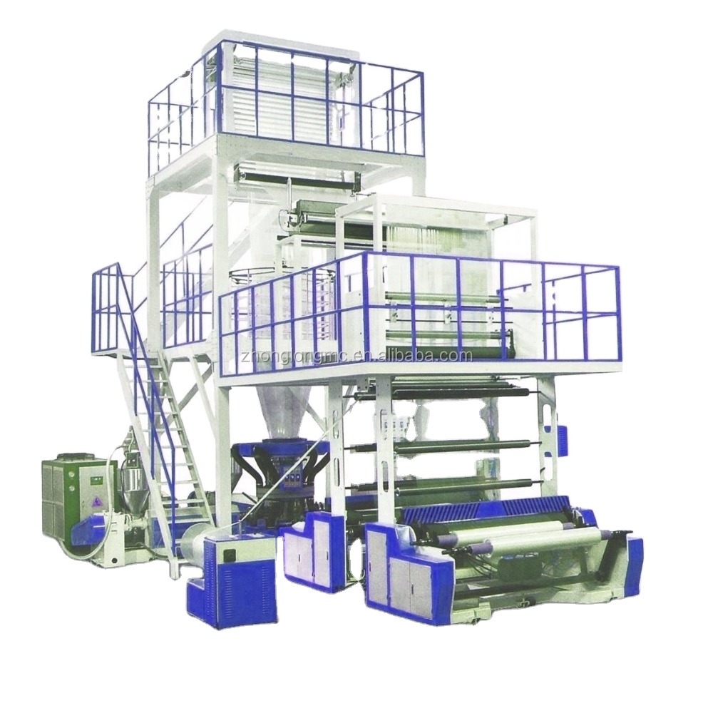 Многослойная экструзионная машина для выдувной пленки