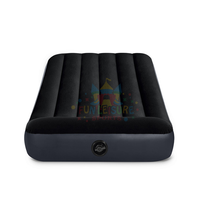 Pompe intégrée Blow Up Camping Matelas Gonflable Ensemble de meubles Lit Gonflable King Size Air Matelas de lit gonflable pour chambre