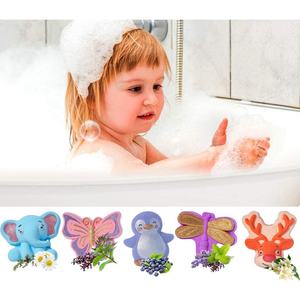 Bombes de bain effervescentes OEM ODM en gros, de luxe, personnalisées, naturelles, biologiques, faites à la main, pour enfants, animaux, fruits colorés - Product Image 4