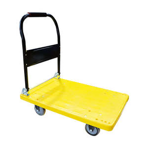 Industrial 300kg Plataforma plegable Carro de mano Rueda Almacén al aire libre Caja de plástico de goma Herramientas Plástico de PVC plegable - Product Image 6