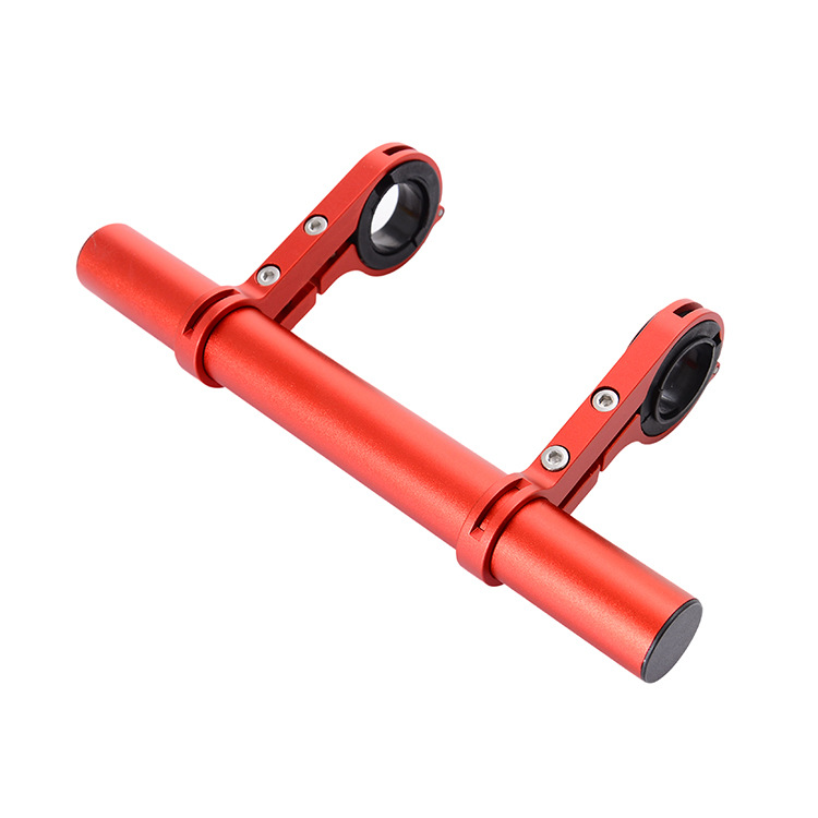 Double clip 20cm en alliage d'aluminium rouge 131g