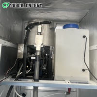 Mesin Penjual Es Otomatis Komersial untuk Luar Ruangan, Pembuat Es Otomatis, Pengemasan, Penyegelan, Baja Galvanis, Layar Sentuh, Ritel