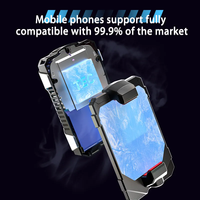 Enfriador de Teléfono Celular, Ventilador de Refrigeración para Celular, Disipador de Calor para Jugar y Ver Videos con Batería Recargable