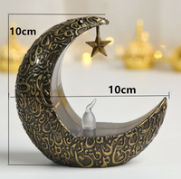Ramadan Mubarak décoration LED veilleuse Table ornements Eid lune étoile bougie lampe musulman Ramadan décorations pour la maison