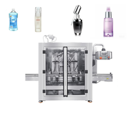 Automatique Électrique Linéaire Gravité Liquide Savon Machine 1 An Moteur Engrenage PLC 220V Plastique pour Boisson Chimique Eau Huile Verre