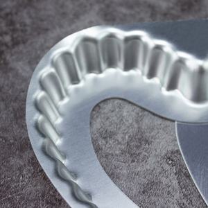 <span class=keywords><strong>Moule</strong></span> <span class=keywords><strong>à</strong></span> pizza en forme de cœur cannelé Bakest, antiadhésif, <span class=keywords><strong>fond</strong></span> fixe/<span class=keywords><strong>amovible</strong></span>, pour four, 6 pouces, <span class=keywords><strong>moule</strong></span> <span class=keywords><strong>à</strong></span> <span class=keywords><strong>tarte</strong></span> aux fruits - Product Image 4