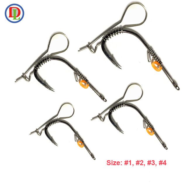 big hooks for fishing BLUEWING Bluefin Big Game Offset Circle Swivel Hook 5pcs for Saltwater Fishing 9/0