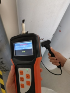 Cầm tay siêu âm chỉ số mức chất lỏng để phát hiện halons novec mức độ 1230 trong chữa cháy xi lanh - Product Image 4