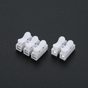 Borne de connexion 2P pince d'épissure borne de connexion bloc de câble <span class=keywords><strong>2</strong></span> voies - Product Image 4