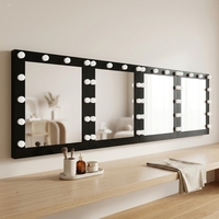 Miroir de maquillage éclairé par LED moderne et écologique pour salons de beauté, postes de coiffure, magasins de cosmétiques, hôtels, salons