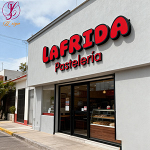 ป้าย3D หน้าร้านป้ายไฟ LED กลางแจ้งป้ายตัวอักษรเรืองแสงป้ายโลโก้ที่กำหนดเองสัญลักษณ์ LED ธุรกิจสำหรับ <span class=keywords><strong>clud</strong></span> & Bar SUPPLY - Product Image 2