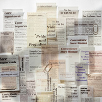 40 feuilles par paquet de papier artisanal, autocollants faits main, matériaux polyvalents pour carnets, papier de fond pour décoration.