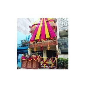 ผ้า crape หรูหราหรูหราสำหรับกิจกรรมในร่มมาใหม่ของตกแต่งบ้านงานแต่งงานงานกลางแจ้งพิธีปาร์ตี้เวที backdrops กิจกรรม - Product Image 1