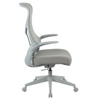 Chaise de bureau ergonomique Henglin Red Goddess pour filles, réglable en hauteur, confortable, non pliable, pour une utilisation prolongée à domicile