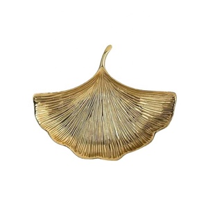Plateau de luxe décoration Turtleback feuille métal bijoux plateau fruits plateau stockage créatif Arts et artisanat - Product Image 1