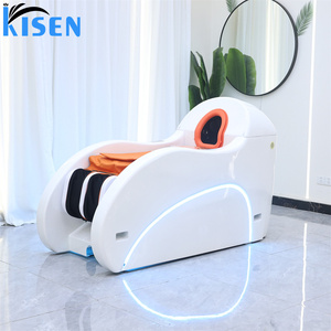 Sillón de lavado de cabello para salón con spa capilar, masaje tailandés, pedicura eléctrica y masaje, tipo cama de belleza - Product Image 2