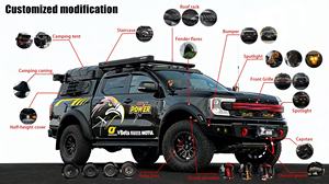 Camper 4x4 Ranger Edition personnalisé avec toit relevable, véhicule d'expédition tout-terrain, <span class=keywords><strong>camion</strong></span> de camping minimaliste avec rangement - Product Image 5