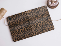 Étui de protection pour tablette en cuir PU crocodile marron avec support et porte-crayon pour iPad 11 A16 10.9 Air 11 Pro 11 12.9 13 Mini