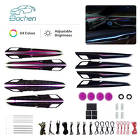 Kit de conversion d'éclairage ambiant dynamique pour voiture Starry Galaxy, décoration intérieure, lampe d'ambiance pour BMW X5 X6 F15 F16 2014-2018