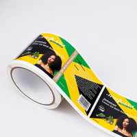 Etiquetas Adhesivas Personalizadas con Logotipo Impermeable, Diseño en Lámina Dorada, para Botellas de Champú y Cosméticos, Impresión de Etiquetas de Vinilo Resistentes al Agua