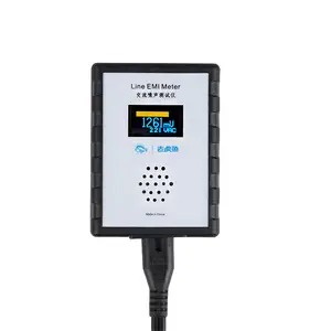 Линейный EMI метр сети шум тестер широкополосный Источник питания переменного тока метр пульсации анализатор с OLED экран