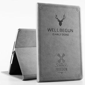 Funda Personalizada con Logotipo en Relieve para <span class=keywords><strong>iPad</strong></span> de 10.5 <span class=keywords><strong>Pulgadas</strong></span> con Ranura para Lápiz, Cubierta Protectora de Cuero para <span class=keywords><strong>iPad</strong></span> Pro, Air, Mini 345, Tablet PC - Product Image 4