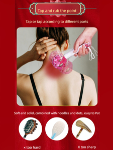 Beifuß massage hammer Meridian Stimulation stift Ly508B Leawell für ganzheitliches Gesundheits wesen - Product Image 4