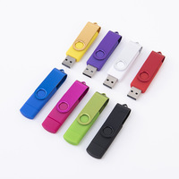 Clé USB 2.0 pivotante en métal avec logo personnalisé X619, vente chaude, clé mémoire promotionnelle avec un design unique