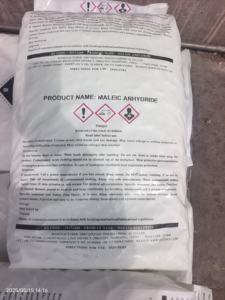 Anhídrido Maleico MA 99.7% Mín. en Escamas para Resina de Poliéster Insaturada y Aditivos para Aceite Lubricante - Product Image 1