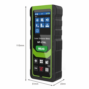 Outil de mesure Portable <span class=keywords><strong>Bluetooth</strong></span> <span class=keywords><strong>Télémètre</strong></span> Diffusion Vocale Feu Vert <span class=keywords><strong>Télémètre</strong></span> Laser NF-274L - Product Image 3