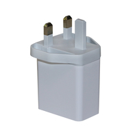 Adaptador de Corriente CA/CC de 5W con Certificación UKCA y CE, Cargador USB Inteligente de 5V 1A para Computadoras Portátiles, Teléfonos Móviles, Relojes, Cámaras, Ignífugo e Inteligente