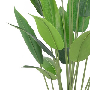 OH ARTS Planta Artificial de Ave del Paraíso, Hojas Tropicales de Palma del Viajero para Interiores, Decoración para el Hogar y Sala de Estar - Product Image 4