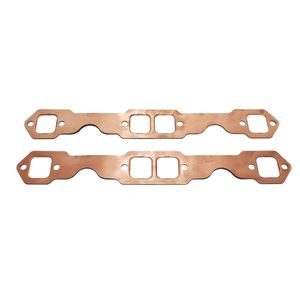 Juego <span class=keywords><strong>de</strong></span> juntas <span class=keywords><strong>de</strong></span> escape <span class=keywords><strong>de</strong></span> cabezal <span class=keywords><strong>de</strong></span> cobre Fel-Pro/SBC para Chevy 305 327 modelo SB Sprinter reutilizable - Product Image 1
