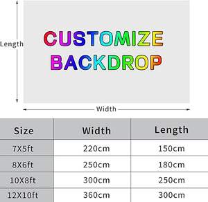 अपने स्वयं के फोटो लोगो पृष्ठभूमि वाले बच्चों के जन्मदिन की शादी की सालगिरह घर सजावट प्रदर्शन बैनर - Product Image 4