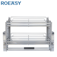 Organizador de Gavetas Deslizantes ROEASY para Cozinha, Elevador de Armário, Cesta Retrátil