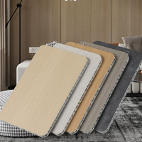 Panneau de plafond en aluminium alvéolaire à isolation thermique, économie d'énergie, résistant au feu, écologique, garantie 5 ans, panneau de plafond pour