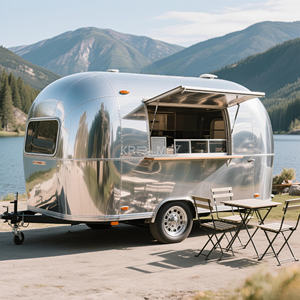 Camion de restauration mobile 2025 avec barbecue au charbon de bois, cuisine complète, camions de luxe pour hôtels, foodtruck - Product Image 2